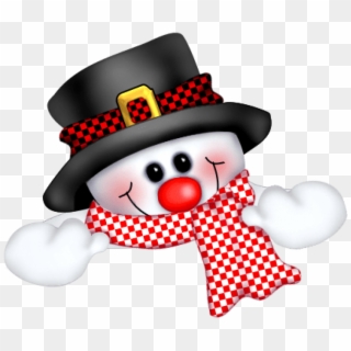 Free Png Cute Snowman Png - Monos De Nieve De Navidad, Transparent Png