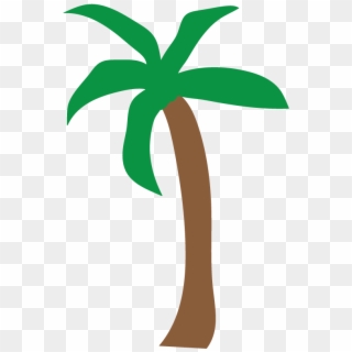 Clipart Palm Tree Free Clipart Palm Tree Free - Palm Tree Clip Art No Background, HD Png Download