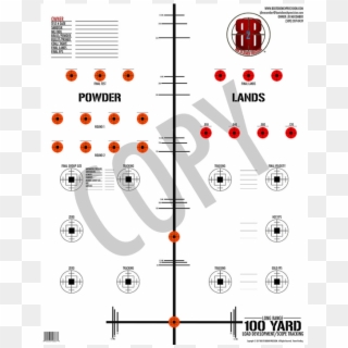 Scope Tracking Test Target, HD Png Download