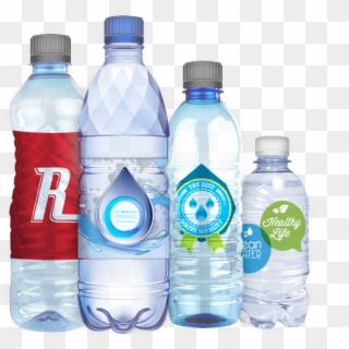 Transparent Labels For Water Bottles, HD Png Download