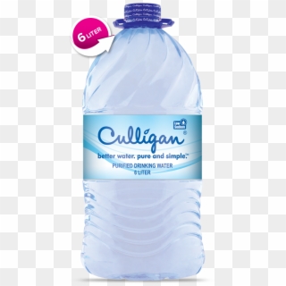 6 Liters Bottle - Culligan Water, HD Png Download