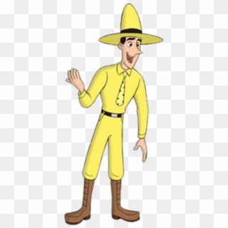 Free Png Download El Hombre De Sombrero Amarillo Clipart - Man In The Yellow Hat Cartoon, Transparent Png