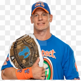 Speakers Rotary Convention - John Cena With Intercontinental Championship, HD Png Download