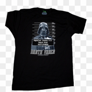 Darth Vader Mug Shot Kids Or Youth T-shirt - Darth Vader, HD Png Download