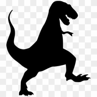 Dinosaur Silhouette, HD Png Download