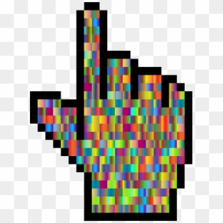 This Free Icons Png Design Of Prismatic Hand Cursor, Transparent Png