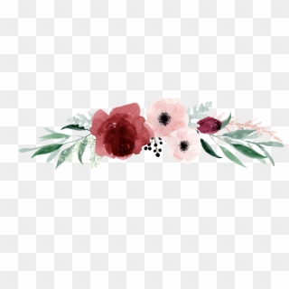 Go To Image - Transparent Watercolor Flower Border, HD Png Download