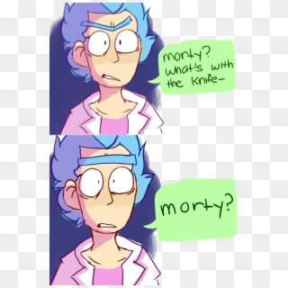 Rick And Morty Comic By Azraelisticazzy - Sad Rick And Morty Comic, HD Png Download