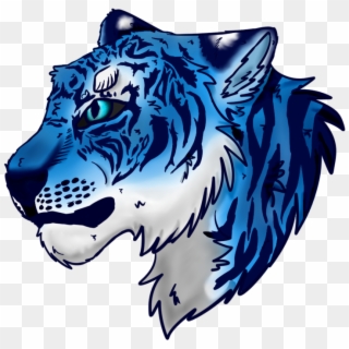 Blue Tiger Png Svg Library Download, Transparent Png