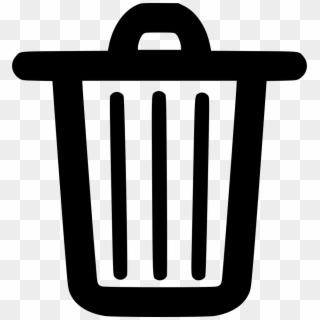 Trash Can Clipart General Waste - Trash Bin Icon Png, Transparent Png