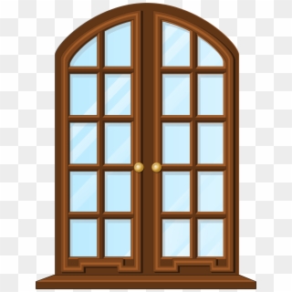 Brown Window Png Clip Art, Transparent Png