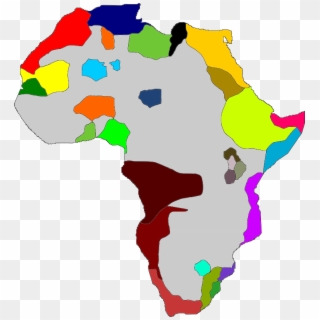 Uncolonized Africa Map, HD Png Download