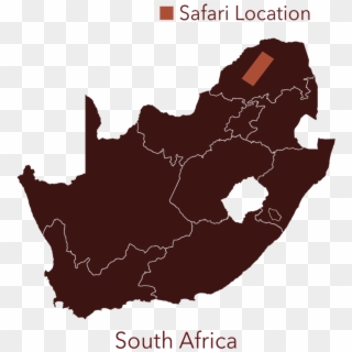 South Africa Map Location Overview Jason Mountier - South Africa Map Black, HD Png Download