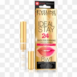 All Day Ideal Stay Lipstick Primer - Eveline All Day Ideal Stay Baza Pod Pomadke, HD Png Download