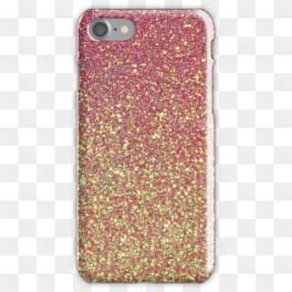 Pink Gold Glitter Texture Iphone 7 Snap Case - Mobile Phone Case, HD Png Download