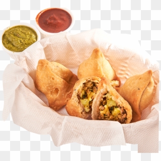 Beef Samosa, New Addition To The Basket Of Samosa Family - Wonton, HD Png Download