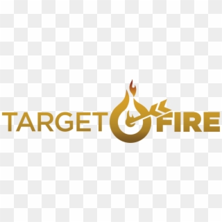 Target Fire Final Gold Red Gradient - Graphic Design, HD Png Download