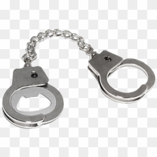 Key Cuffs Bottle Opener And Key Chain - Chain, HD Png Download