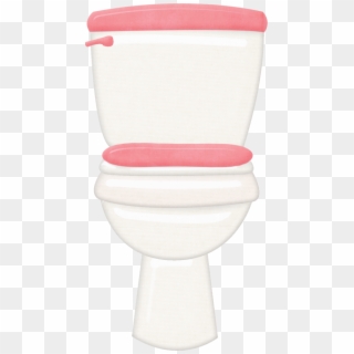 Minus Pink Toilet, Paper Doll House, Paper Dolls, House - Pink Toilet Clip Art, HD Png Download