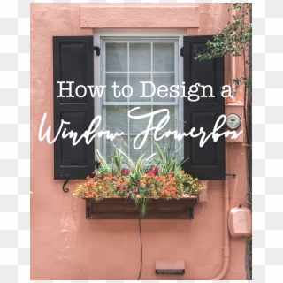 How To Design A Windowsill Flower Box - Window, HD Png Download