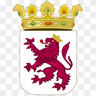 Coat Of Arms Of León - Kingdom Of Spain Coat Of Arms, HD Png Download