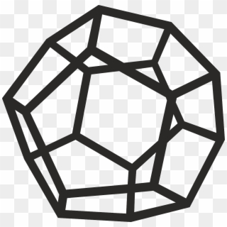 Esoteric Metaphysical Occult Png Image - Dodecahedron Clipart, Transparent Png