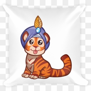 Square Pillow - Cartoon, HD Png Download
