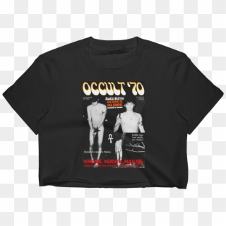 Occult '70 Croptop - Ti Trap Muzik Shirt, HD Png Download