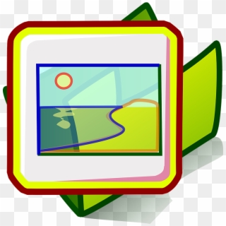 Picture Folder Beach Photo Icon Symbol Sign - Icon, HD Png Download