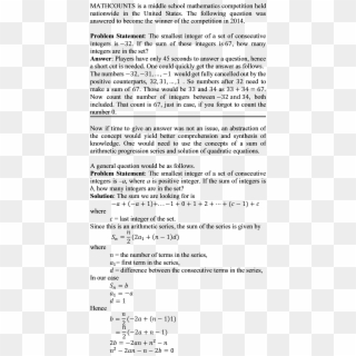 Mathcounts2014 Mathcounts2014 1 - Accion Del Sistema Nervioso Simpatico Y Parasimpatico, HD Png Download