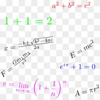 End - Equations Graphics, HD Png Download