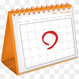 Mark Your Calendar Calendar - Clip Art, HD Png Download