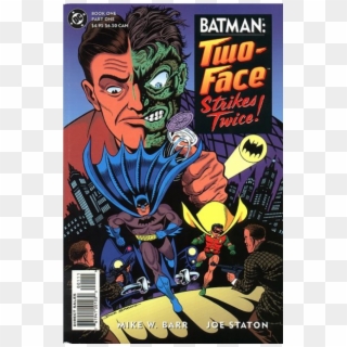 Two-face Strikes Twice - Two Face Detective Comics, HD Png Download