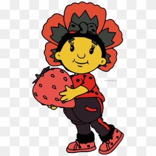 Fifi Cherry Clipart Png - Fifi And The Flowertots Characters Poppy, Transparent Png