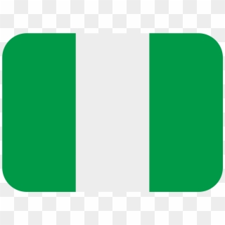 Flag Of Nigeria - Bandera Nigeria Emoji Png, Transparent Png