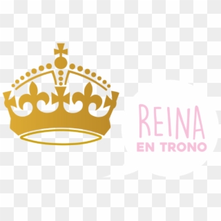 Reina En Trono - Keep Calm Crown Pink, HD Png Download