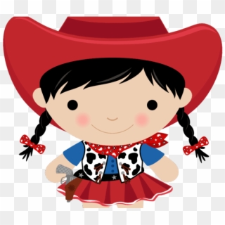 Cowgirl Clipart Christmas - Cowgirl Png, Transparent Png