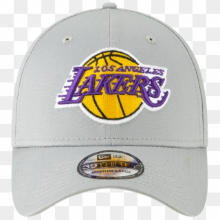 La Lakers New Era 3930 Nba Team Stretch Fit Grey Cap - Logos And Uniforms Of The Los Angeles Lakers, HD Png Download