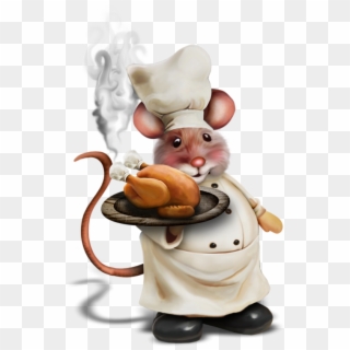 Rats, Akwarele, Pejzaże, Mysz Domowa, Zębowa Wróżka, - Chef Mouse, HD Png Download