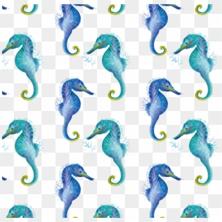 Hippocampus Green Painting - Northern Seahorse, HD Png Download