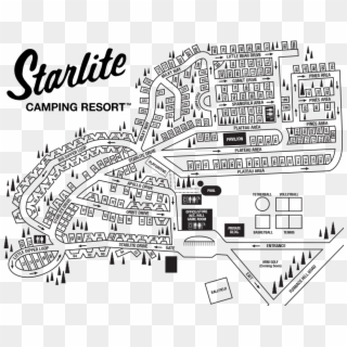 Click On A Campsite To View Utilities And Photos - Starlite Campground Pa, HD Png Download