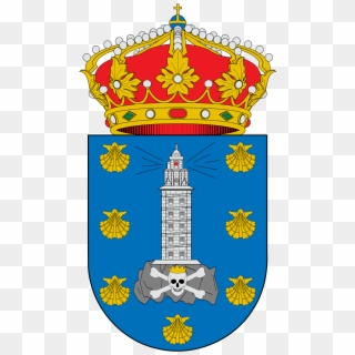 Escudo De A Coruña - Escudo Torres De La Alameda, HD Png Download