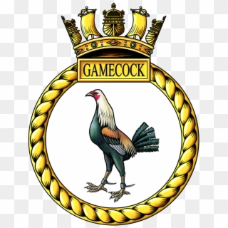 Hms Gamecock , Png Download - Hms Queen Elizabeth Ships Crest, Transparent Png