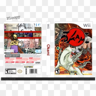 Okami Box Art Cover , Png Download - Wii, Transparent Png
