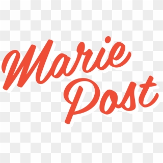 Marie Post - Calligraphy, HD Png Download