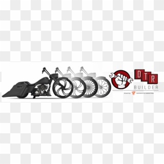Big Bagger Wheels Archives Speed By Design Ⓒ - Big Wheel Bagger Silhouette, HD Png Download