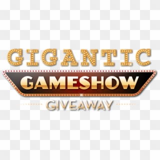 Game Show Give Away Gigantic Logo - Gold, HD Png Download
