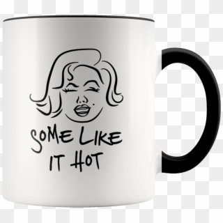 A Funny Illustration Of Marilyn Monroe And A Pun To - You Childish Mug, HD Png Download