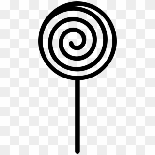 Lollipop, Candy, Computer Icons, Black And White, Line, HD Png Download