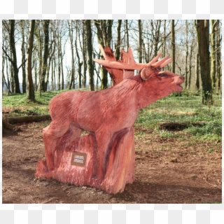 New Woodland Sculptures Unveiled - Chainsaw Carving, HD Png Download